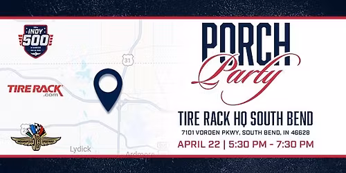 Indy 500 Porch Party at Tire Rack | South Bend