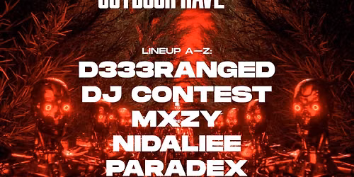MASSIVE END OF SUMMER OUTDOOR RAVE BY INTENSITY