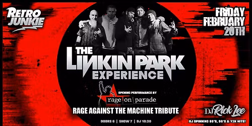 LINKIN PARK TRIBUTE + RAGE AGAINST THE MACHINE TRIBUTE... LIVE!