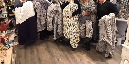 Cozy Knit Blanket at MAKERS