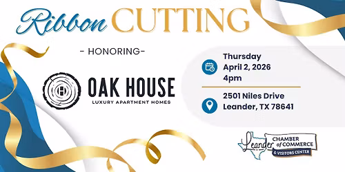 Ribbon Cutting: Oak House Luxury Apartment Homes