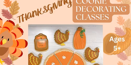 Thanksgiving Cookie Decorating Class @ The Bristol Bazaar