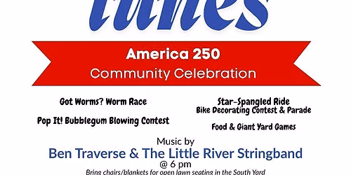 Red, White & Tunes America 250 Community Celebration