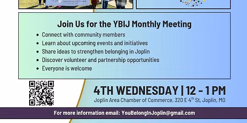 YBIJ Monthly Meeting