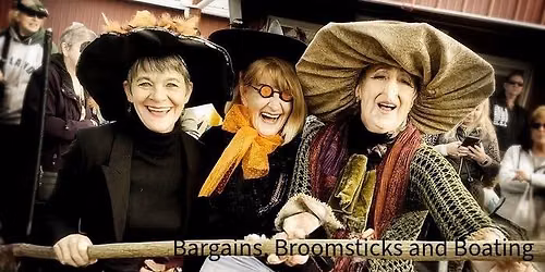Bargains, Broomsticks and Boating