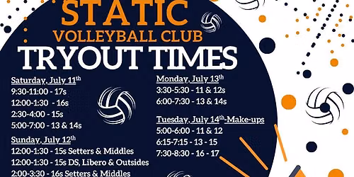 2026-27 SW MO Static Volleyball Tryouts