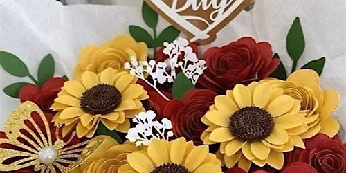 Sip, Snip & Blooms- Blooms for Mum, Paper Flower Workshop