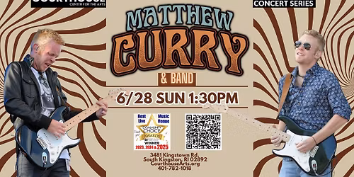 Matthew Curry & Band 6\/28\/26 SUN 1:30PM