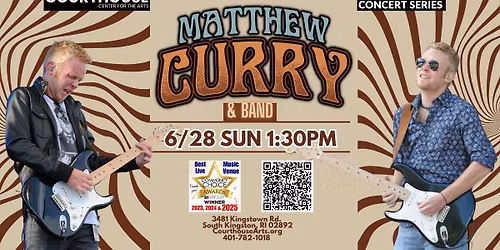 Matthew Curry & Band 6\/28\/26 SUN 1:30PM