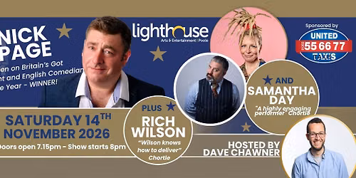 The Coastal Comedy Show with Nick Page