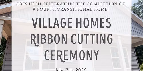 Village Homes Ribbon Cutting Ceremony