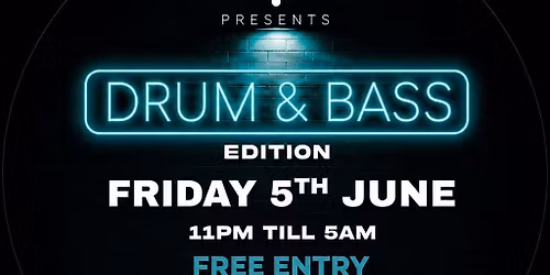 DRUM AND BASS: Edition.
