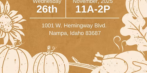 Thanksgiving Feast for those with developmental disabilities