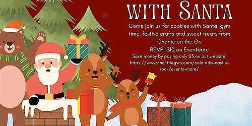Cookies with Santa at The Little Gym of Castle Rock
