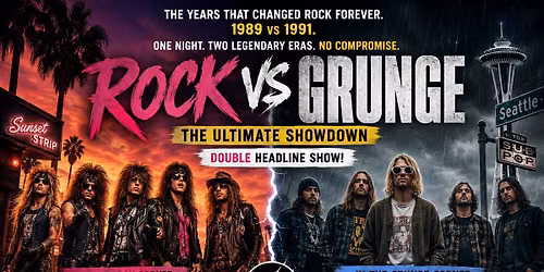 Rock Vs Grunge - King Awesome AND Shades Of Seattle - The International, Leicester
