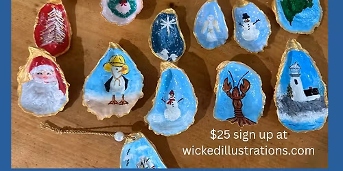 Beach Shell Ornaments