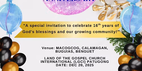 LGCI Patugong Church Anniversary
