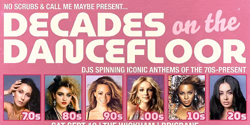 Decades on the Dancefloor - Brisbane 