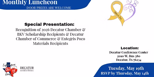May Chamber Luncheon