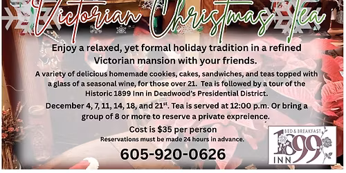 Victorian Christmas Tea