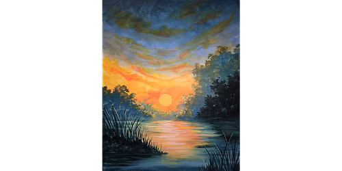 Sunset Symphony  - Paint and Sip in Fishkill | Classpop!\u2122