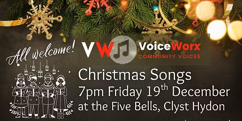 Carolling in Clyst Hydon at the Five Bells