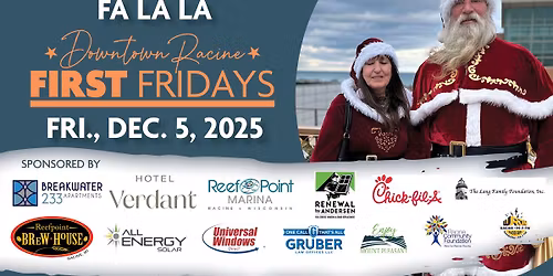 Dec. 5 "Fa La La" First Fridays