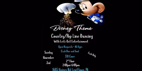 Disney Theme Line Dancing 