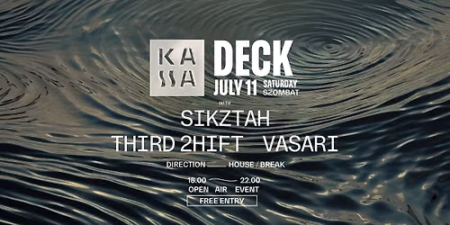 KASSA DECK w\/ Sikztah (House\/Breaks set), THIRD 2HIFT, Vasari