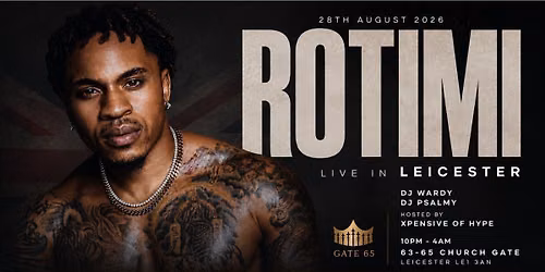 ROTIMI LIVE IN LEICESTER