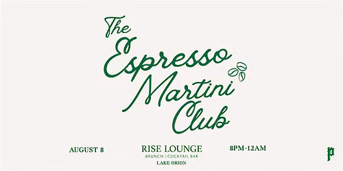 THE ESPRESSO MARTINI CLUB