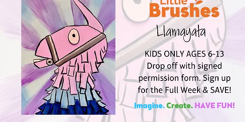 Little Brushes Summer Art Camp: Llamayata