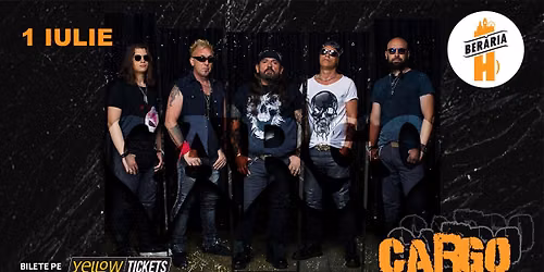  CARGO \u00een concert la Ber\u0103ria H pe 1 iulie