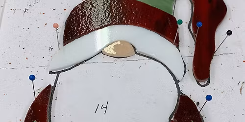 Stained Glass Bootcamp ~  Christmas Gnome $100