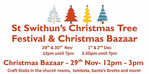 Christmas Tree Festival and Christmas Bazaar