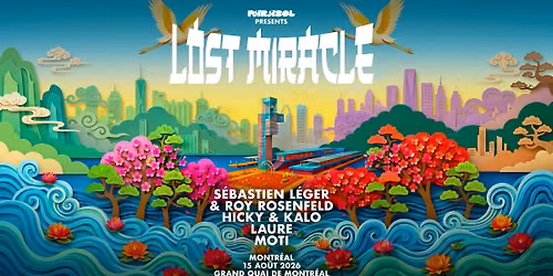 LOST MIRACLE (S\u00e9bastien L\u00e9ger + Roy Rosenfeld) @ GRAND QUAI (SITE EXT\u00c9RIEUR)