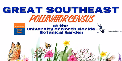 Great Southeast Pollinator Census At University of North Florida Botanical Garden