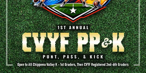 1st Annual CVYF Punt, Pass, & Kick