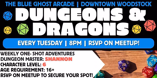 Dungeons and Dragons w\/ Shannon