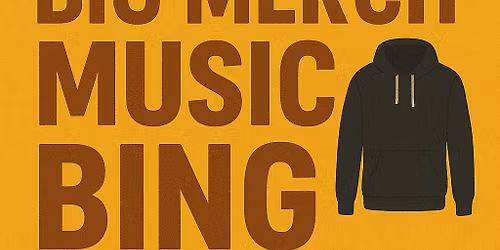 BIG MERCH MUSIC BINGO