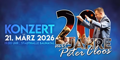 Konzert: 20 Jahre mit Peter Cloos