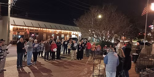 CAROLING IN THE CATHEDRAL SQUARE