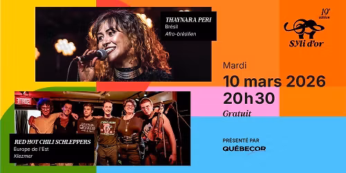 Thaynara Peri x Red Hot Chili Schleppers - Syli d'Or - 19e \u00e9dition 