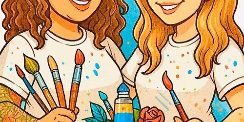 Private pARTy -step by step canvas 