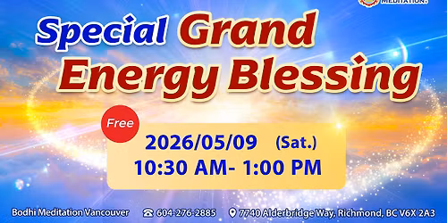 Relax & Restore with a Special Energy Blessing | Free In-Person Event