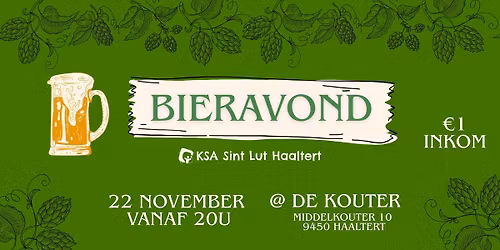 Bieravond KSA Sint-Lut Haaltert