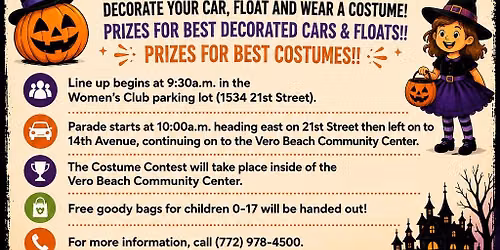 66TH ANNUAL HALLOWEEN PARADE & COSTUME CONTEST