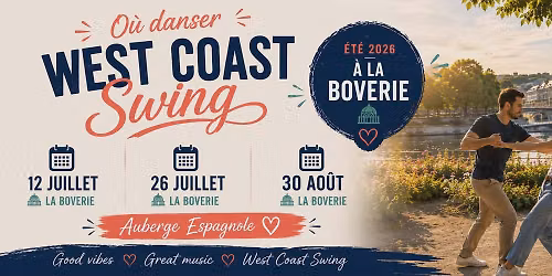 West Coast Swing en plein air \u00e0 Li\u00e8ge - Auberge Espagnole