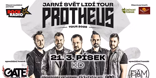 PROTHEUS Tour jaro 2026, Písek 