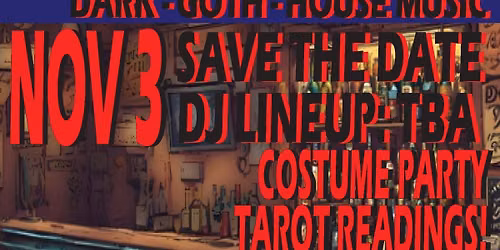 DJsinaDiveBar Presents... THE TUESDAY AFTER HALLOWEEN! Our Annual Spooky Costume Party!